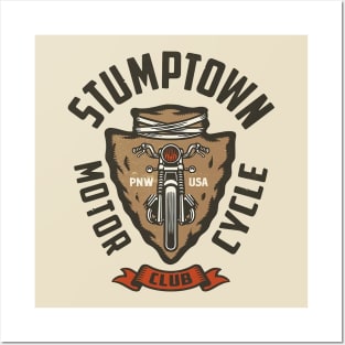 STUMPTOWN MOTOR CYCLE Posters and Art